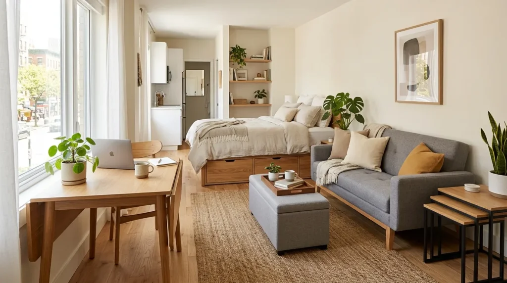 Choose furniture that works twice