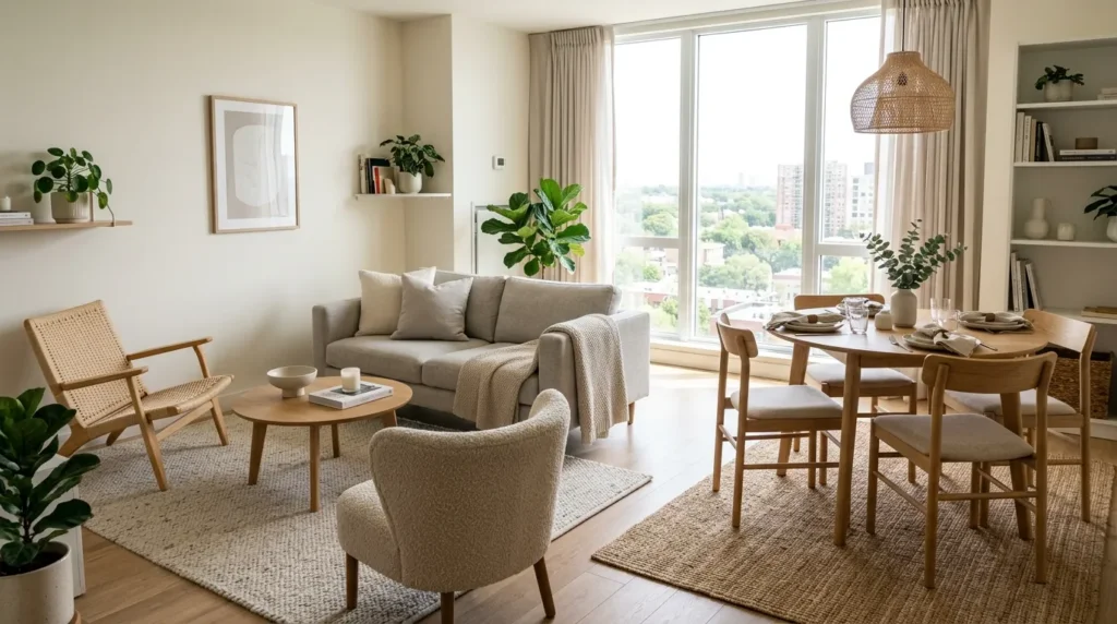 Choose a layout style that matches the room s shape