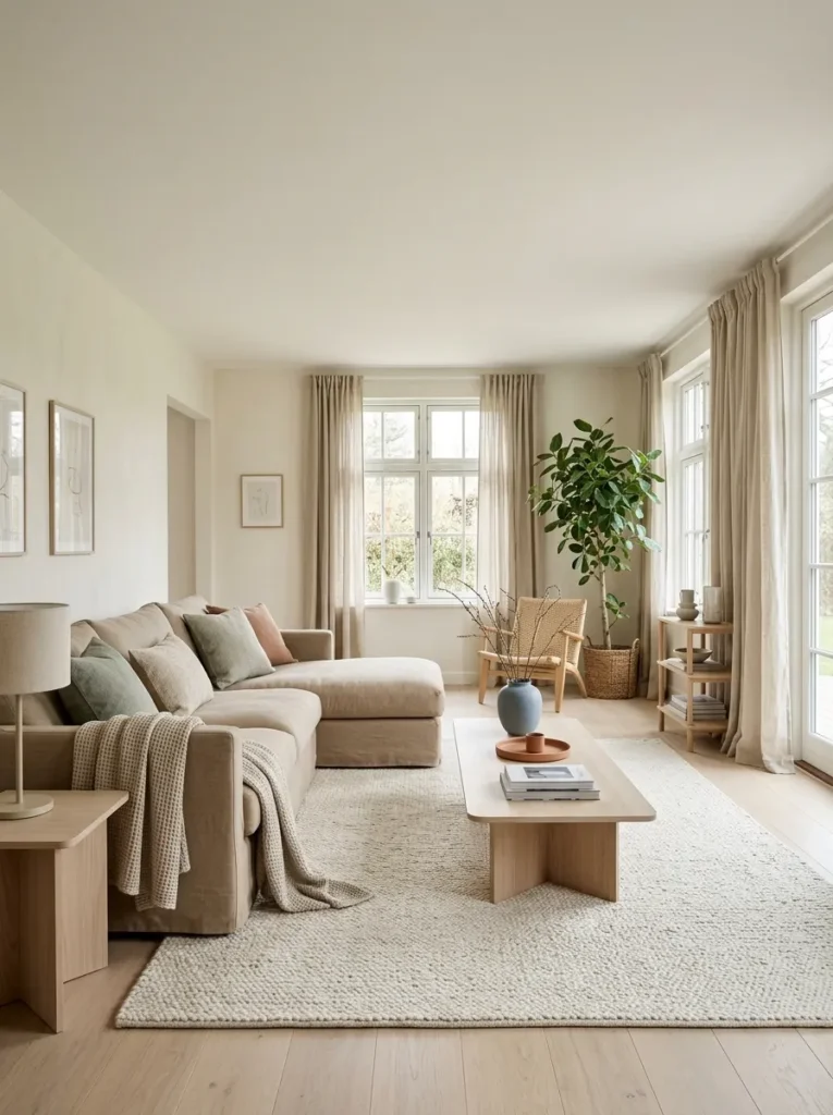 Choose a warm, livable color palette