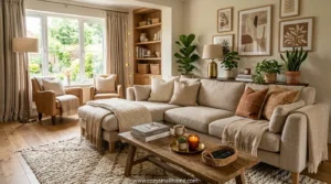 Cozy living room decor ideas for a comfortable, warm home