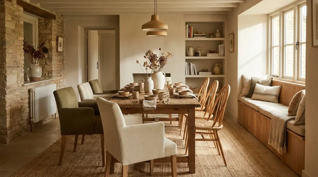 Create a comfortable and stylish seating area