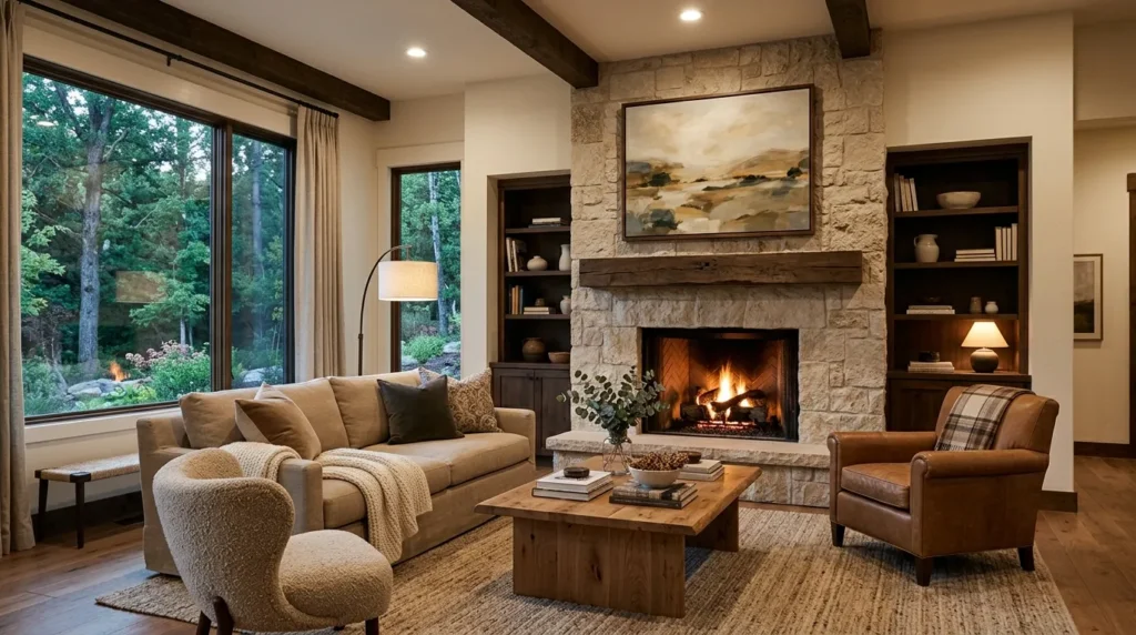 Create a cozy focal point