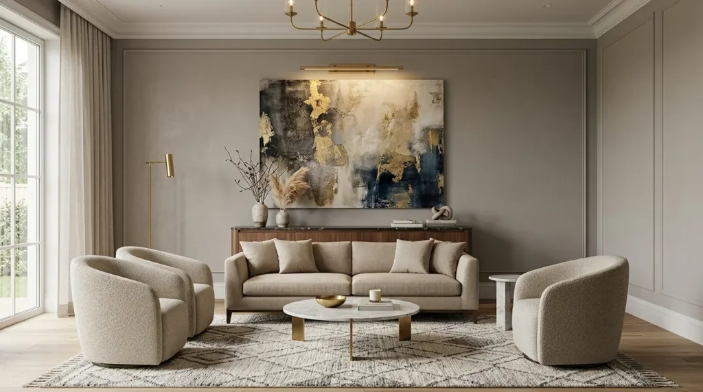 Create a focal point with a statement element