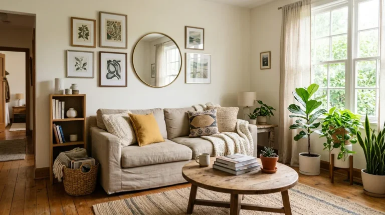 Decorating ideas for lounge room on a modest budget