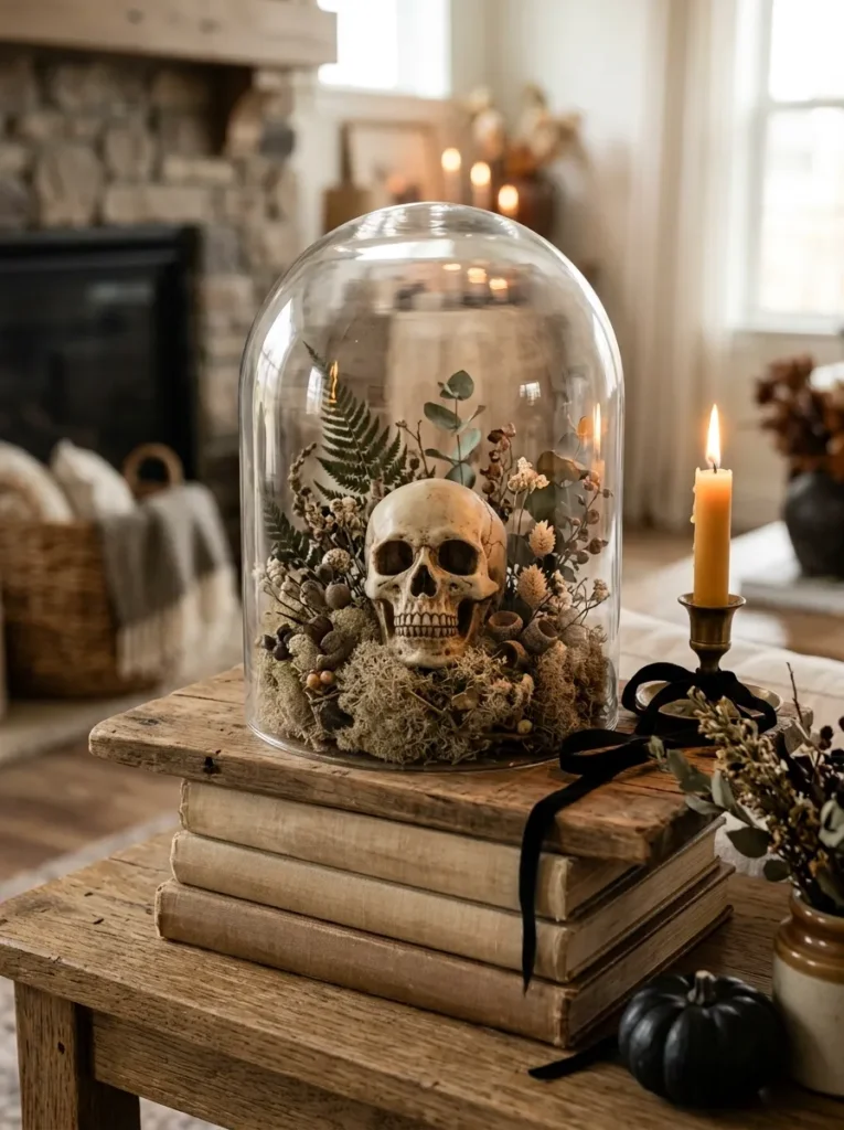 Glass cloche displays