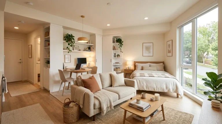How to decorate a studio apartment for a cozy and functional home