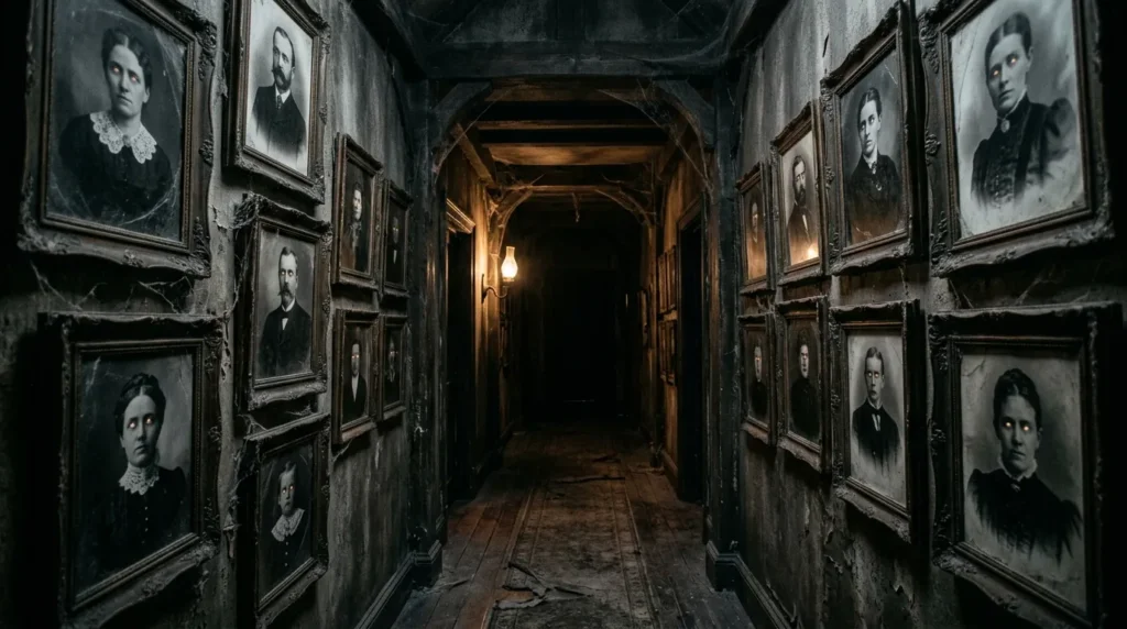 Make creepy portraits that seem to watch you