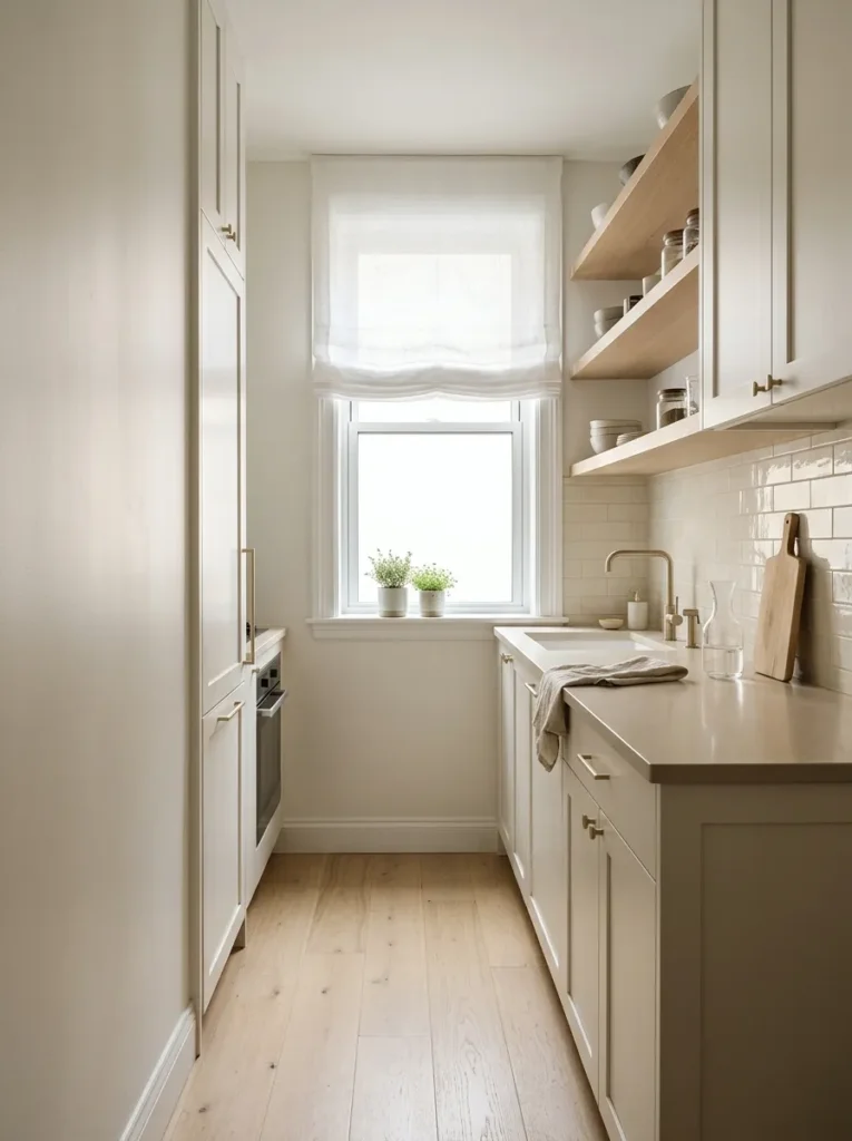 Maximize natural light at the window