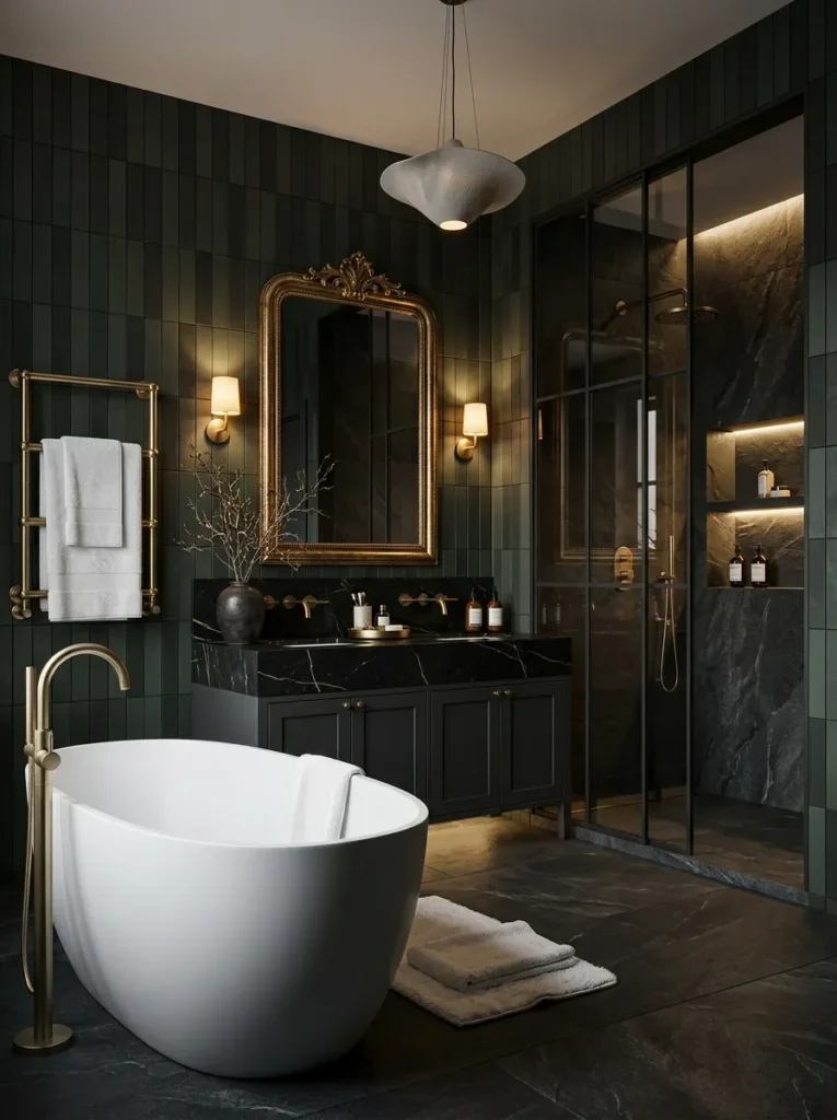 Moody dark luxe