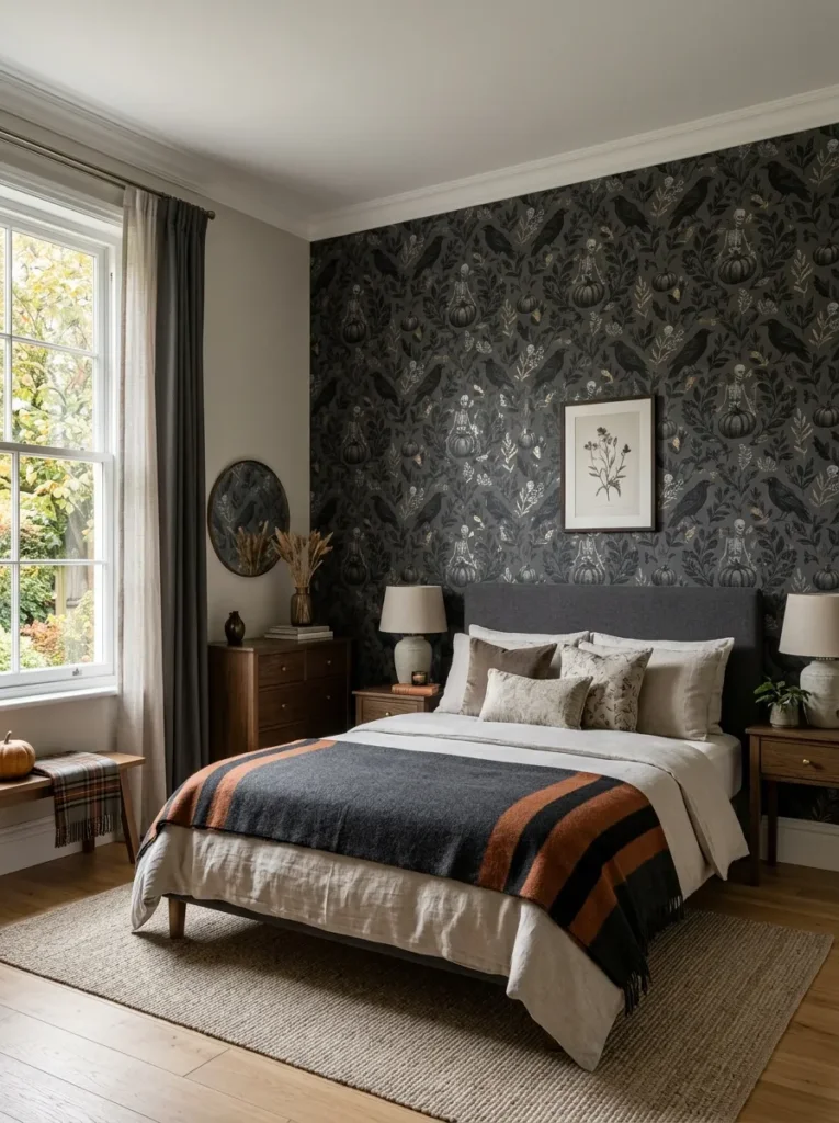 Pattern scale, color and room proportion