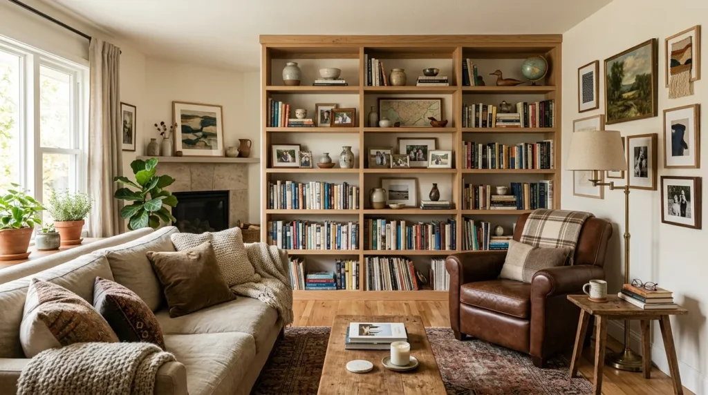 Personalize your cozy living room