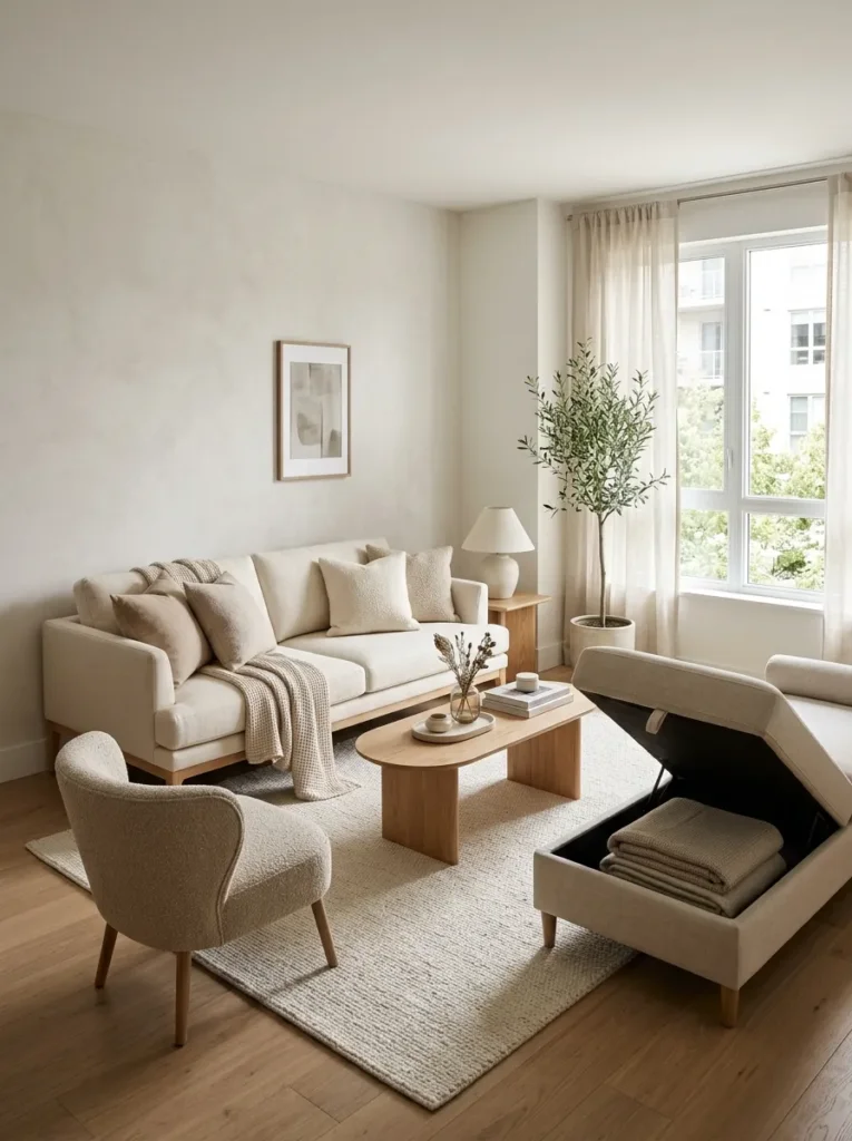 Pick a sofa with smart proportions