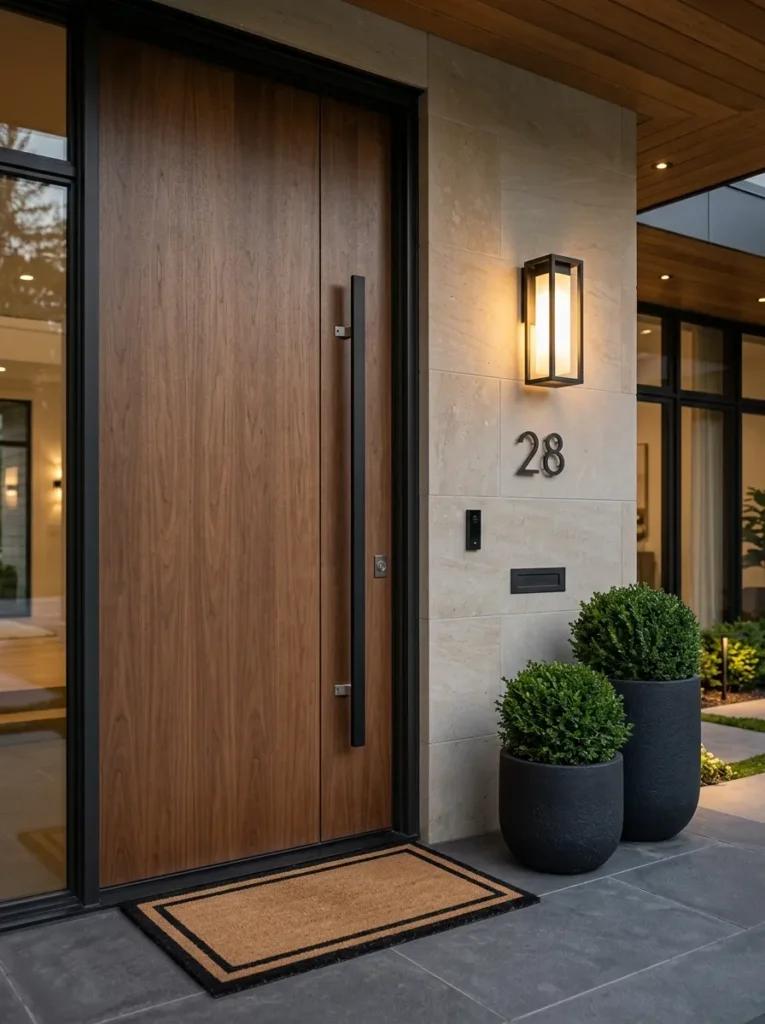 Refined details numbers, lanterns, and hardware Refined details numbers, lanterns, and hardware