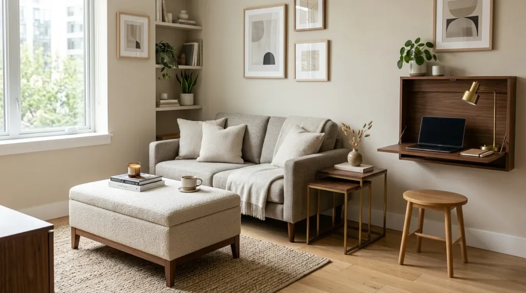 Rely on multi purpose furniture