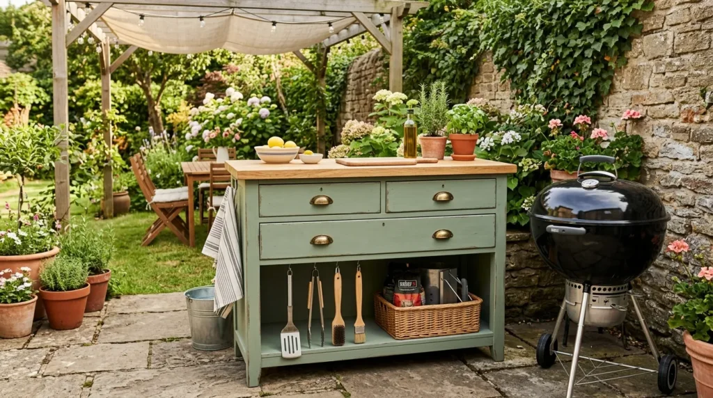 Repurpose an old dresser or cabinet