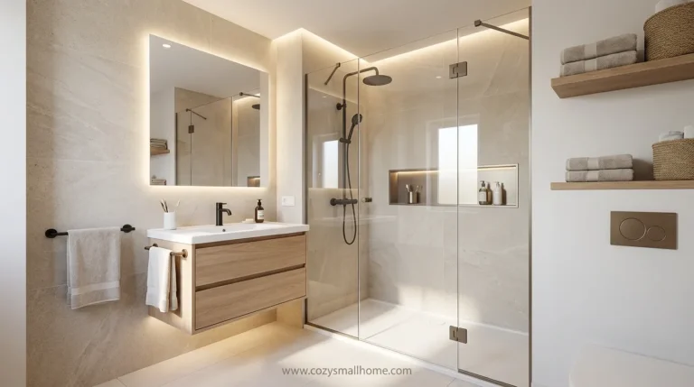 Small bathroom renovations to maximize style and space