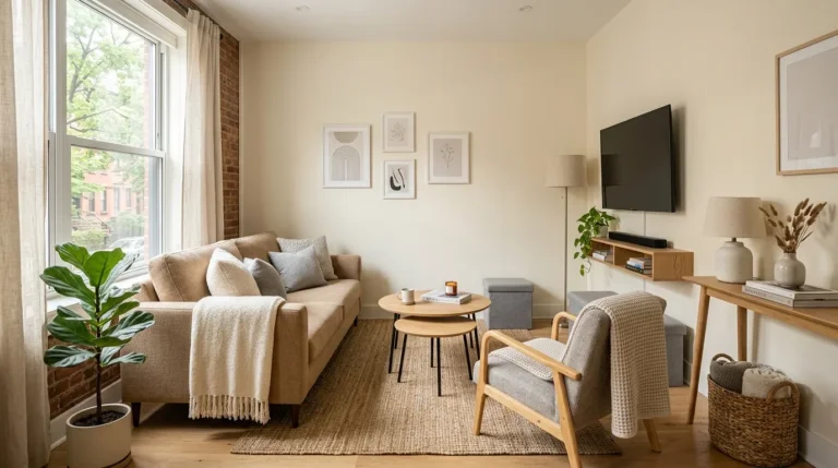 Smart living room furniture ideas that fit small spaces now