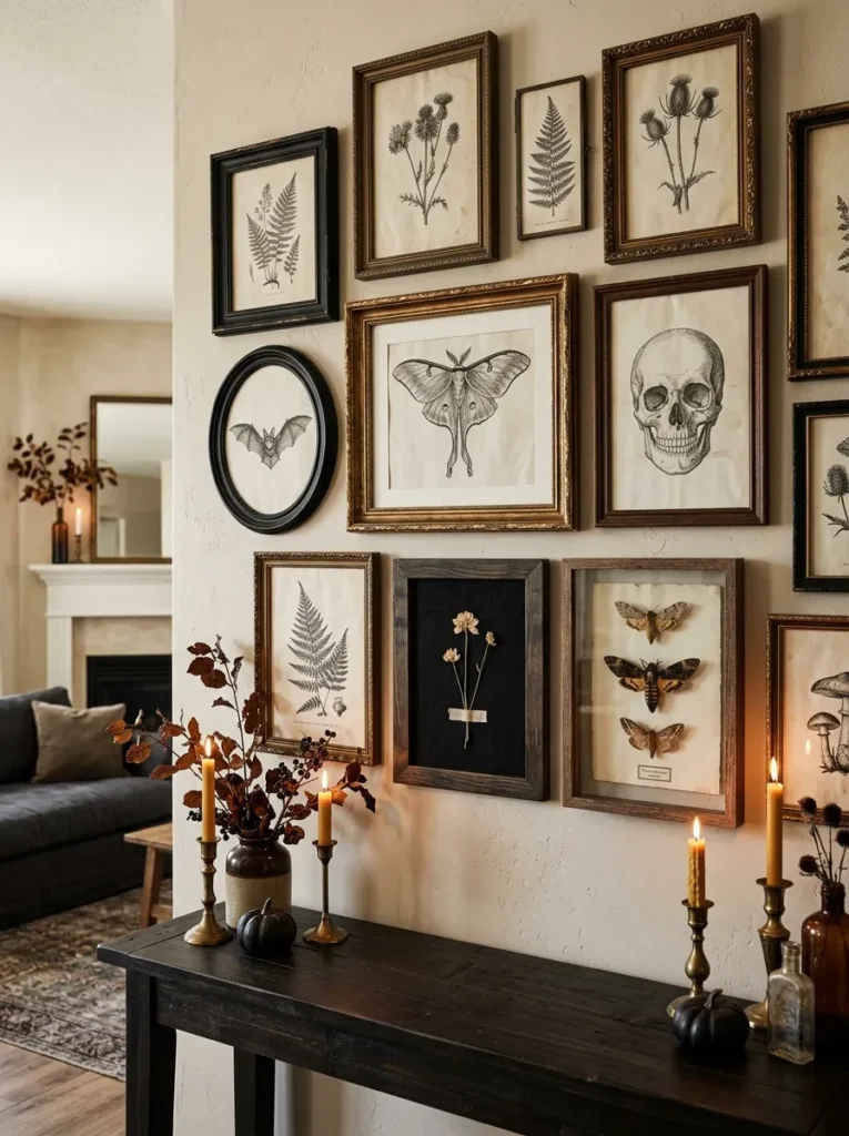 Spooky framed art