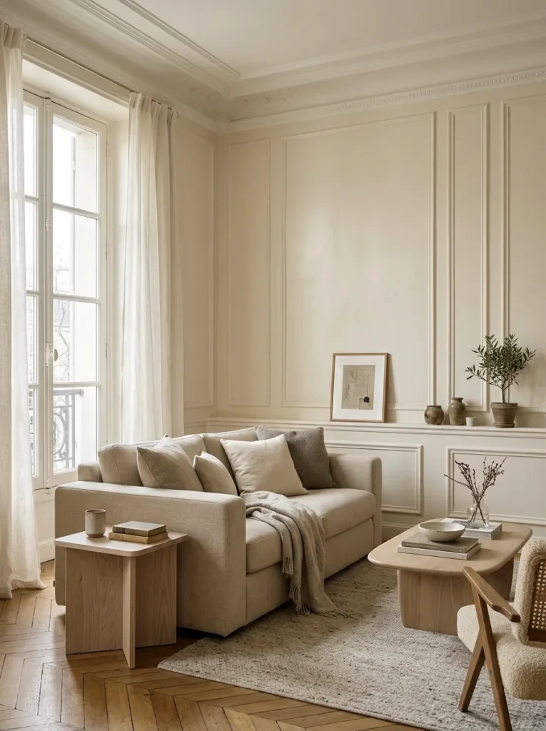 Start with a light reflecting paint color