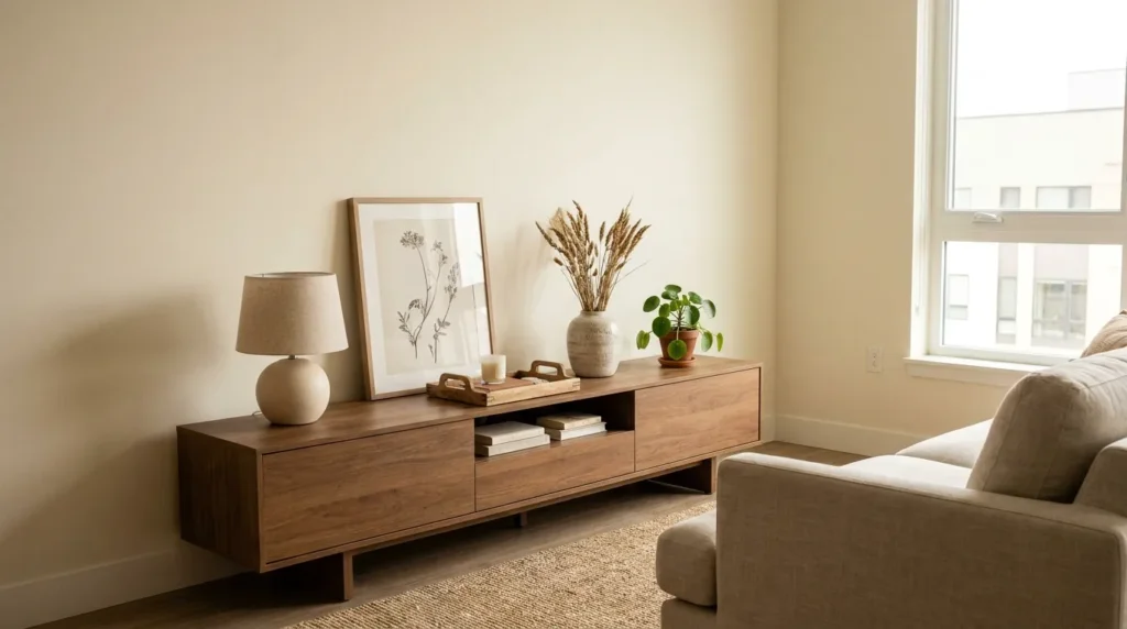 Style one shelf or surface at a time