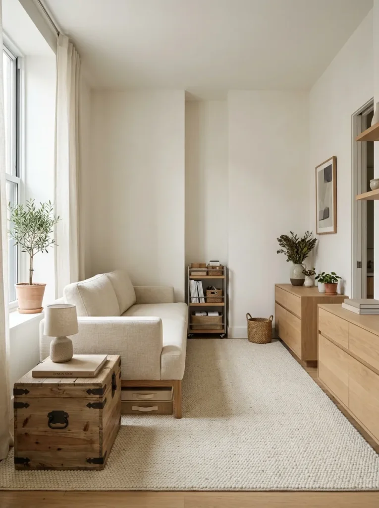Tap into hidden and under furniture storage