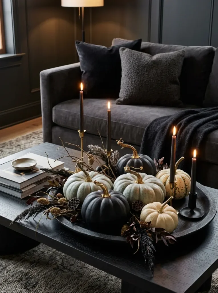 Turn pumpkins into design elements