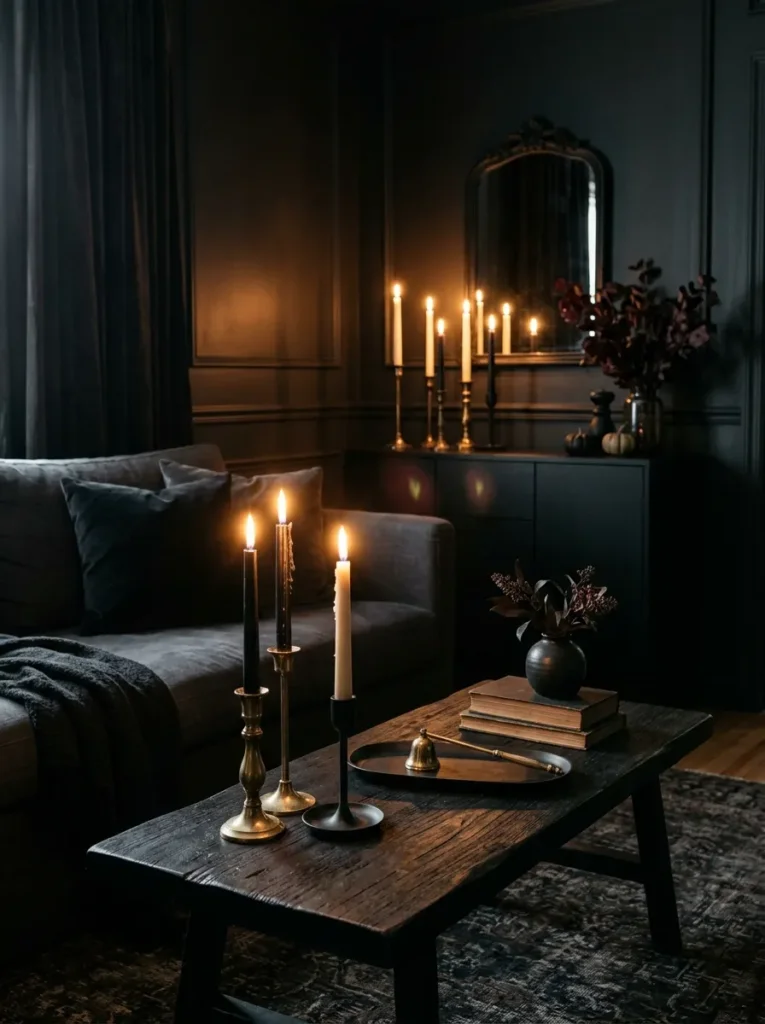 Use candlelight as your main light source