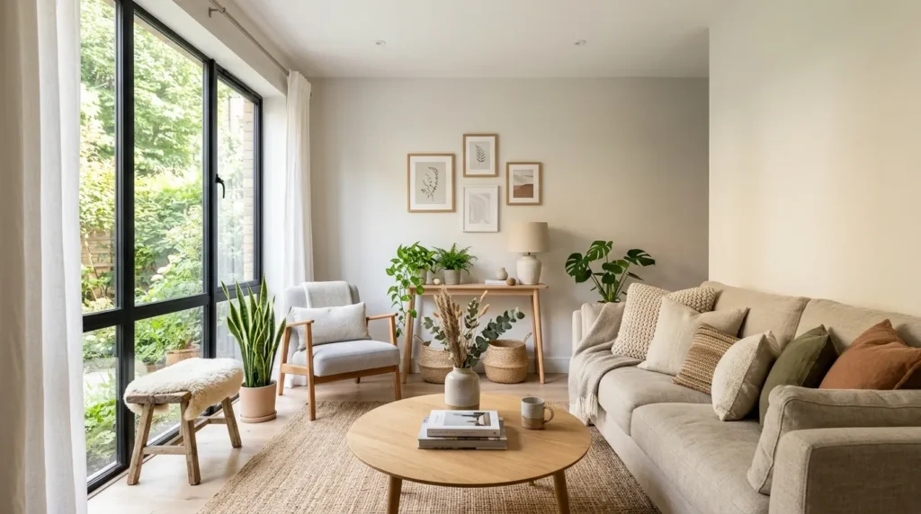 Use light, neutral wall colors