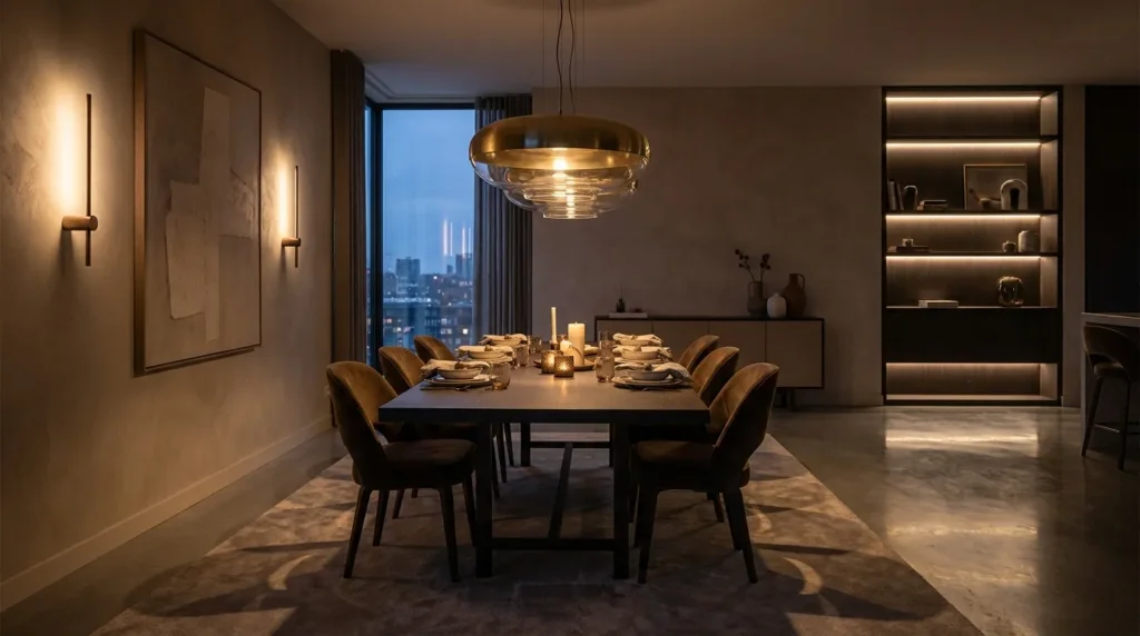 Use lighting to set the mood