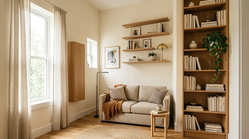 Use vertical space instead of floor space