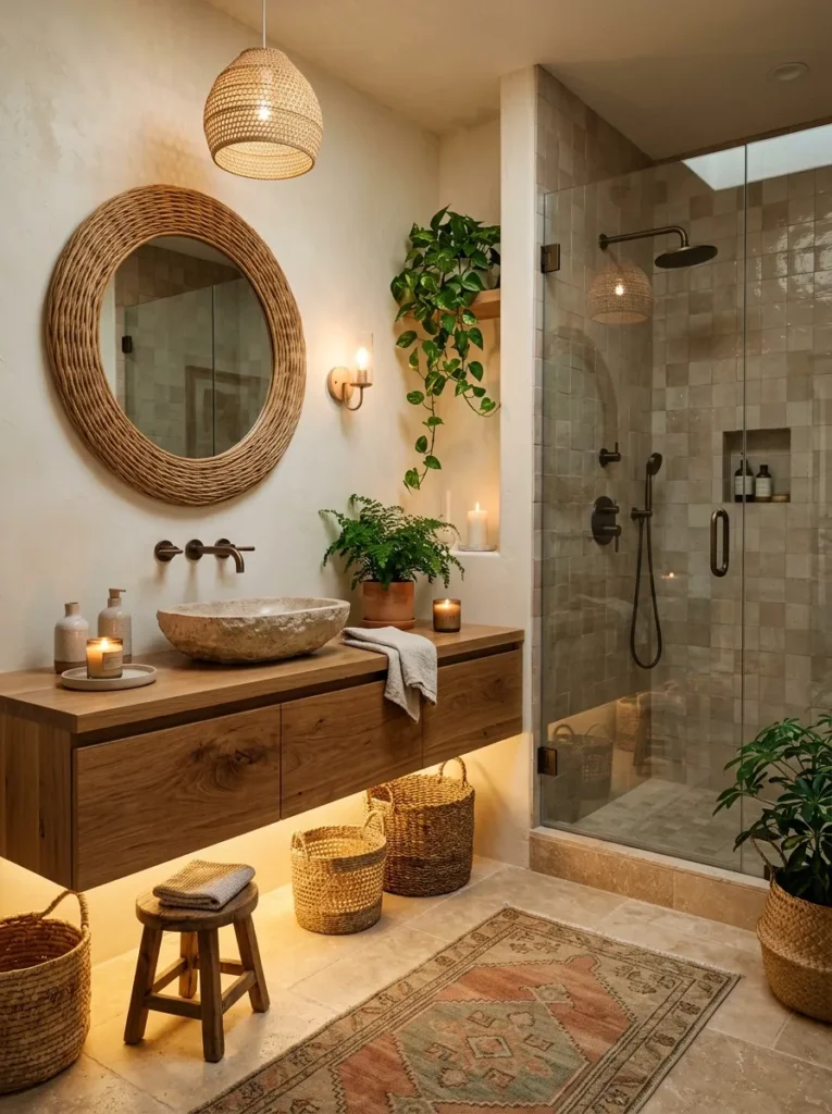 Warm boho sanctuary