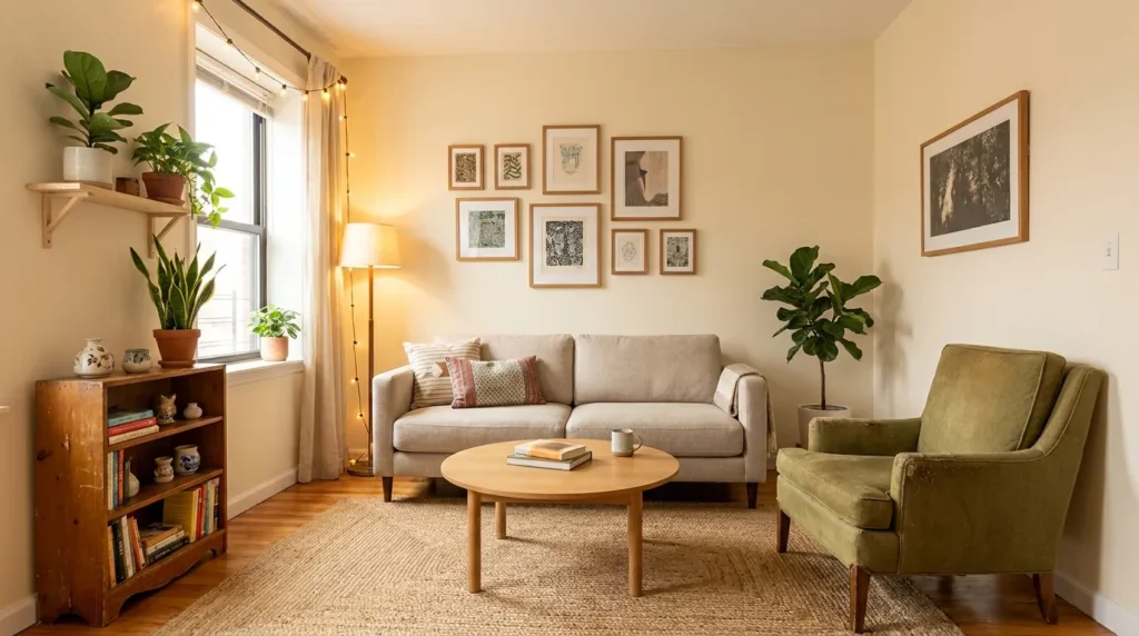 Why budget decorating works just as well in a small apartment