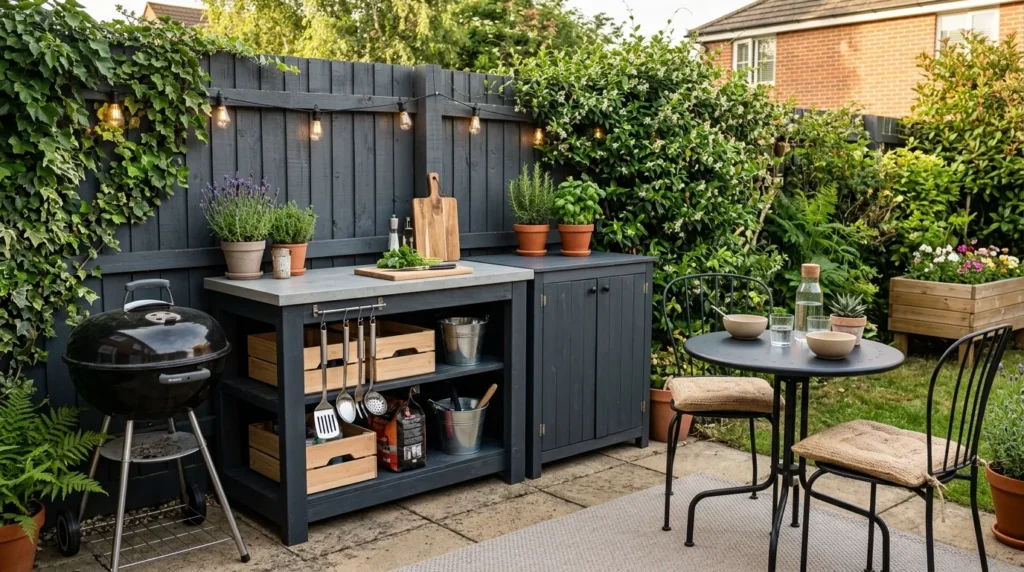Why small outdoor kitchen ideas don t need a big budget