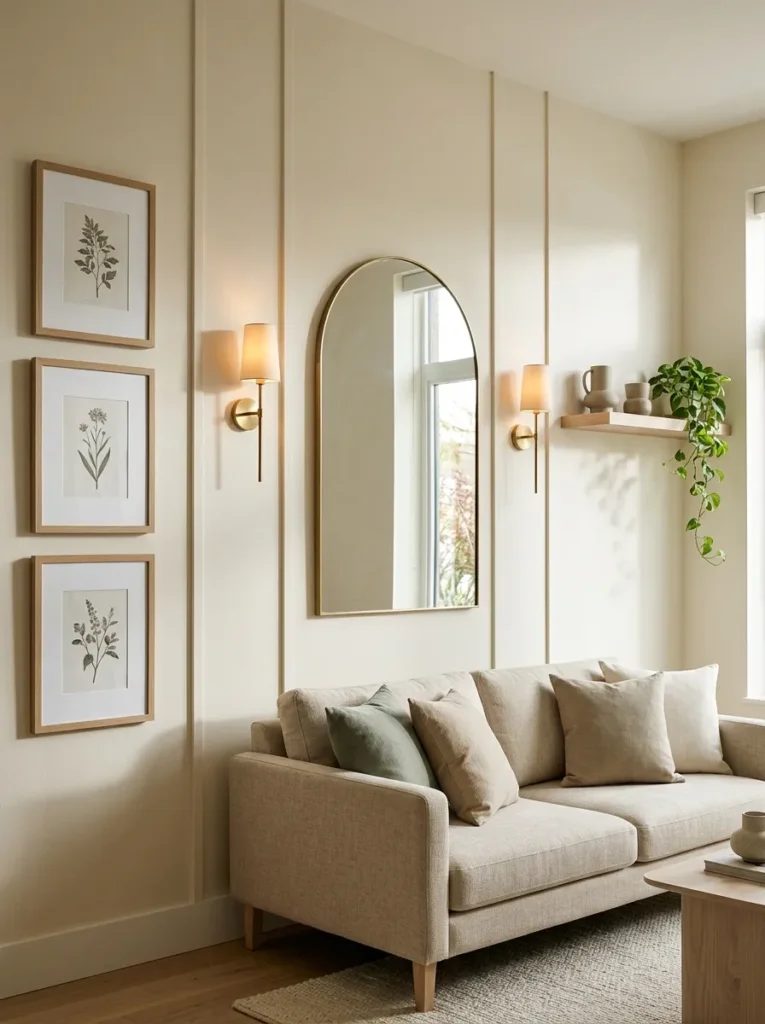 Why walls matter so much in dark, small rooms